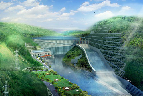 濮阳老挝南塔河1号水电站项目